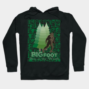 Bigfoot. Stay in the woods Hoodie